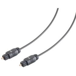 Câble Audio Numérique Optique 1.5m Toslink Slim