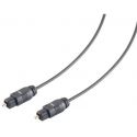 Câble Audio Numérique Optique 1.5m Toslink Slim