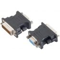 Adaptador DVI-I macho 24 + 5 dual-link / VGA hembra