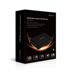 Captura de vídeo MyGica HD Cap X-II com entrada de microfone