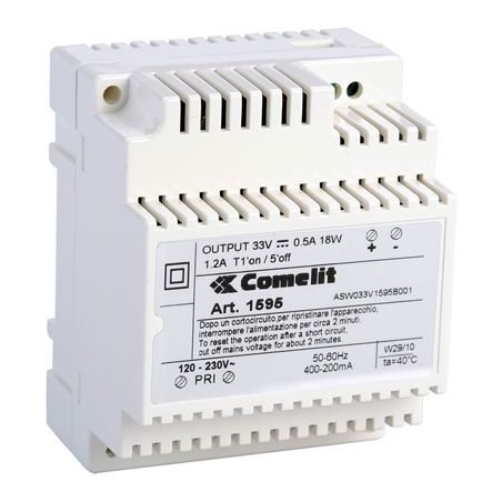 Comelit 1595 33VDC Power Supply Unit for Ikall Entrance Panel