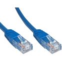 Cable de red RJ45 1m Cat 6a S/FTP PIMF y LSZH 500MHz azul