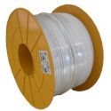 Câble coaxial en bobine plastique 250m SK2000plus Blanc Televes