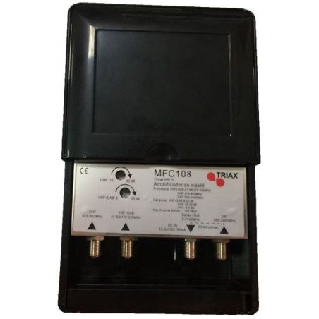  Amplificador de Mástil (V+H+FI) MFC 108 LTE Triax