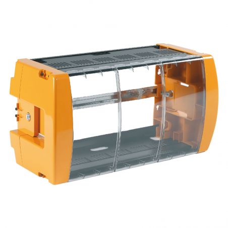 498 mm lockable cabinet 7 T.0X modules Televes