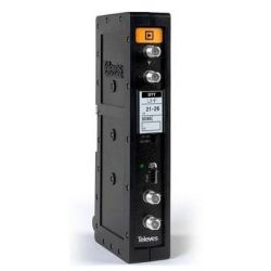 Amplificador Monocanal UHF 470-862MHz (selectivo con autoajuste) Televes