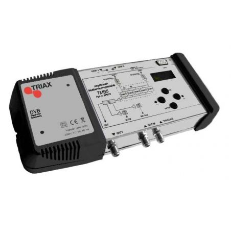 Central Programable 4 entradas/1 salidas Triax 45 dB 5 filtros TMB5