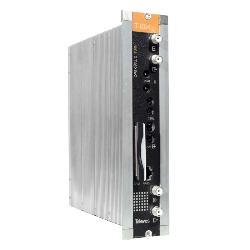 QPSK Transmodulator - PAL CI Twin CAM Pro Televes