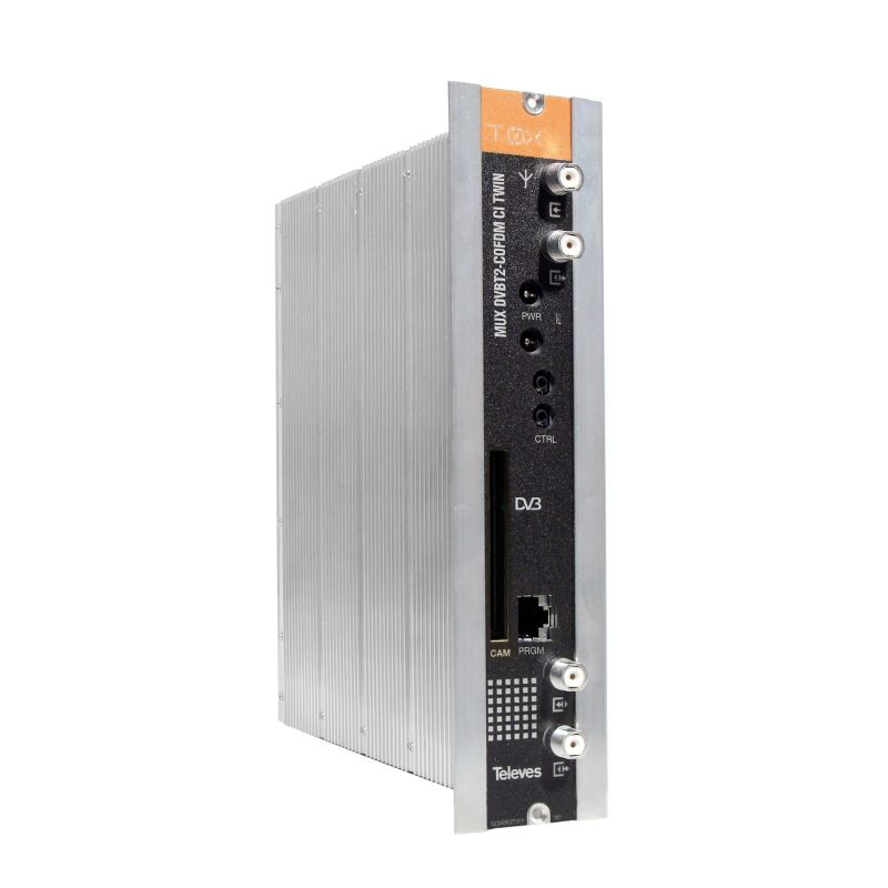 Transmodulateur Twin avec Remultiplexage DVBT/T2 - DVBT avec CITeleves