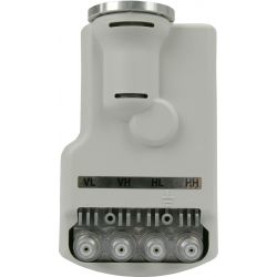 LNB de foco central Quattro Ha-Va-Hb-Vb Televes