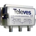 CoaxData 1Gbps TV-Data diplexer filter 2-68 MHz / 87-2150 MHz Televes