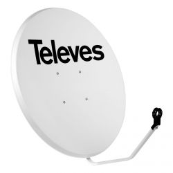 Pack 5 Prato Satélite Remoto 100cm dB40 Laranja Televes