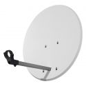 Pack 5 Offset Dish 830 Aço dB38 Branco Televes