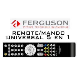 Ferguson RCU-650 Controle Remoto Universal 5 em 1 Ferguson Ariva