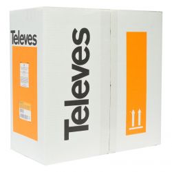 Câble de Données U/UTP CAT-6 Fca PE Violette 305m Televes