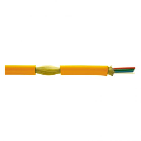 Cable 4 fibers single-mode indoor LSZH Ø 250μm 300m Televes
