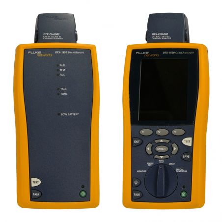 Network Certifier DTX-1500 CAT-6A (With channel adapters) Televes