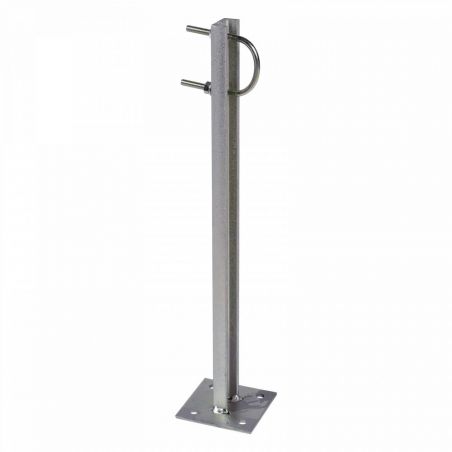 Suporte reto com perfil "U" 300mm Zinc + RPR Televes