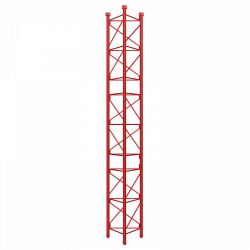 Middle section Tower 450 Galvanized hot 3m Red Televes