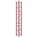 Seção intermediária reforçada Hot galvanizado 3m torre série 450 Vermelho Televes