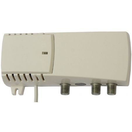 Amplificateur d'intérieur 2 sorties 20dB 47-790MHz 100dBµV