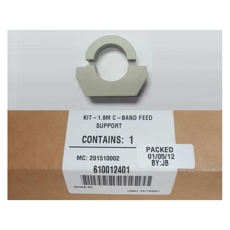 Sujeción LNB bada C + Varillas para antenas de 1.80m Channel Master Skyware