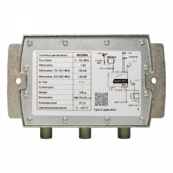 Filtro LTE/4G microcavidades UHR 5-782MHz (C.59) Televes