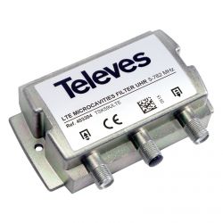 Filtro LTE/4G microcavidades UHR 5-782MHz (C.59) Televes