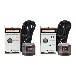 Emmeesse Kit de extensão de cabo coaxial IV infravermelho (TX + RX)