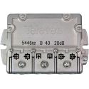 Derivador 5-2400MHz conector EasyF 4 salidas 20dB tipo B Televes
