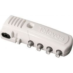 Amplificador de Vivienda 1e/(2s+TV) F 47-790MHz G 20dB Televes