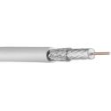 Cable coaxial RG6 triax koka blanco interior bobina de 100 metros