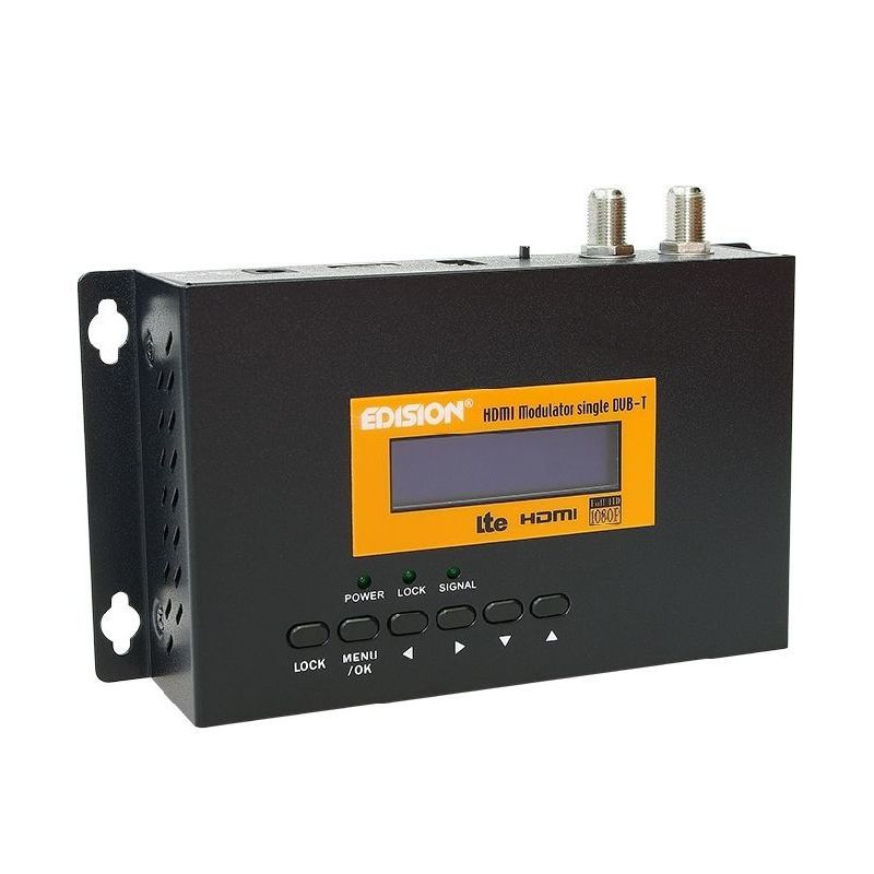 Edision modulateur COFDM DVB-T HD avec entrée HDMI et d'un filtre LTE