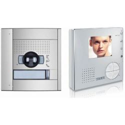 Tegui Video kit V1 (1 caixa) 2 fios, SFERA NEW placa e monitor CLASSE 100 V12B