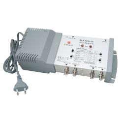 Triax Amplificateur TLA 340 LTE Entrées ligne SAT/1x Sorties TER/RP 2 SAT1+TER+RP/SAT2+TER+RP 2x (30dB TP)