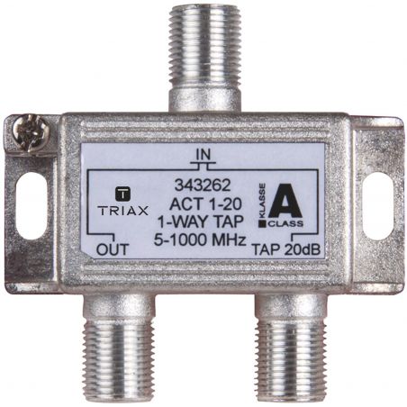 Triax ACT 1-20 Derivador de 1 saída 20dB