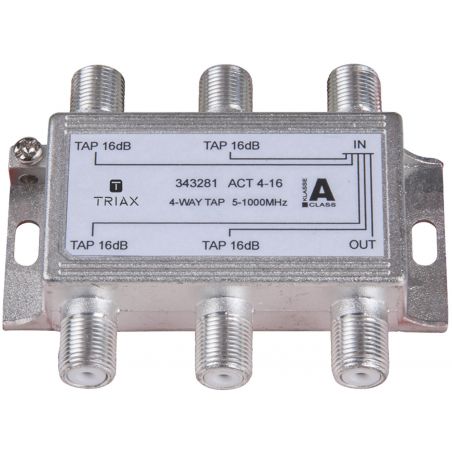 Triax ACT 4-16 Derivador de 4 salidas 16dB