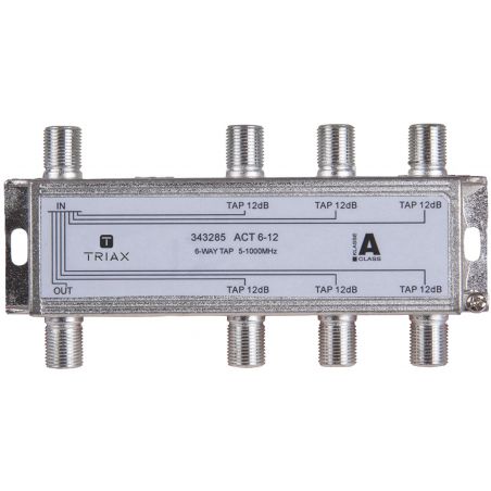 Triax ACT 6-12 Dérivateur de 6 sorties 12dB