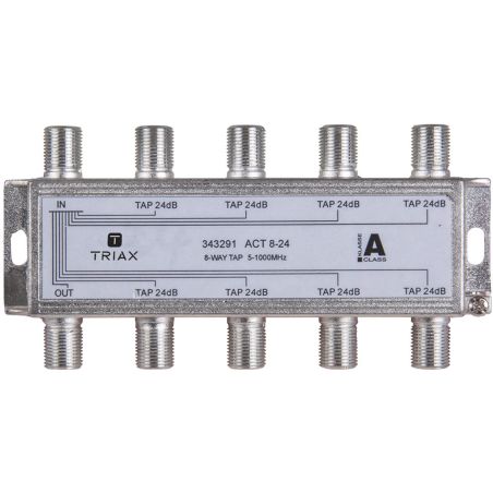 Triax ACT 8-24 Dérivateur de 8 sorties 24dB