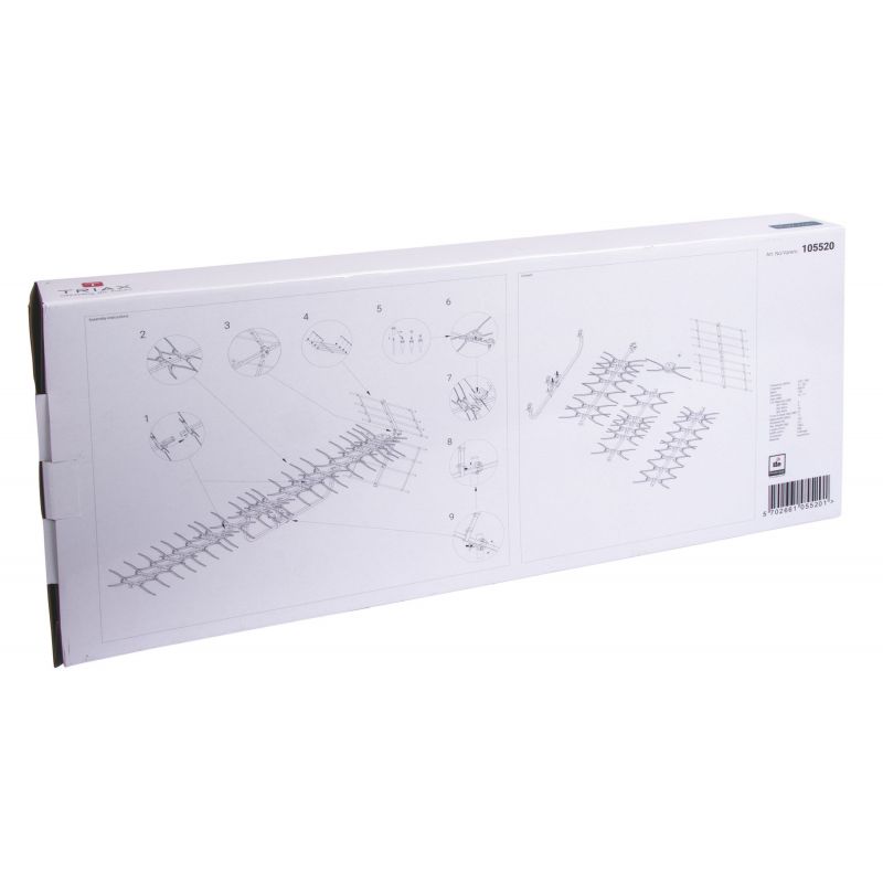 Triax UNIX 100 Antena UHF con filtro LTE con 32 elementos para C21/C60 G 14.5dB