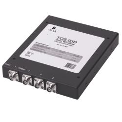 Distribuidor óptico 1 entrada, 3 salidas metálico, conectores FC/PC, atenuación en distribución 5.6 dB Triax