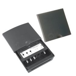 Amplificador de Mastil TDT UHF/DAB Triax MFA 611 2 salidas LTE