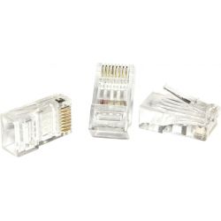 Conector CAT 6 8P8C sem carcaça 100 unidades Triax