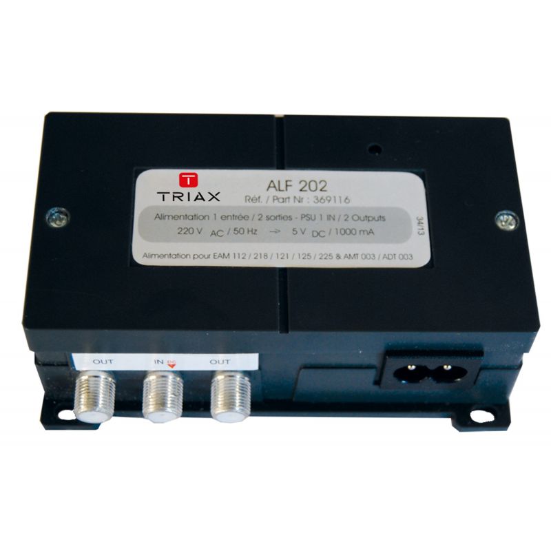 Triax ALF 202 Fonte de alimentação 24 Vdc/100mA