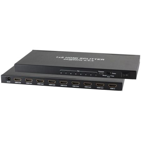 Distribuidor Divisor HDMI 1x8 (1 entrada 8 saídas). 4K2K 60Hz