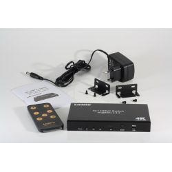 Distributeur Splitter HDMI 3x1 (3 entrée 1 sortie). 4K2K 60Hz