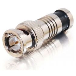 Conector de compressão RG6/59 BNC macho 3,9 mm Cabelcon