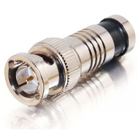 Conector de compressão RG6/59 BNC macho 3,9 mm Cabelcon