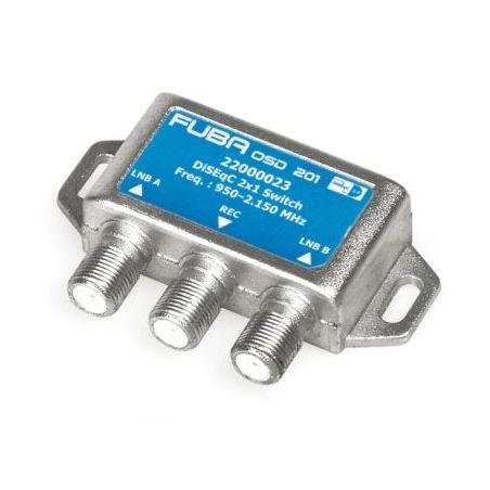 Fuba DISEqC OSD 201 2 inputs 1 output