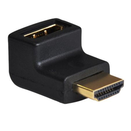 CON-HDMI-L - Adaptador HDMI, HDMI 1.3, Acodado 90°, HDMI tipo A…